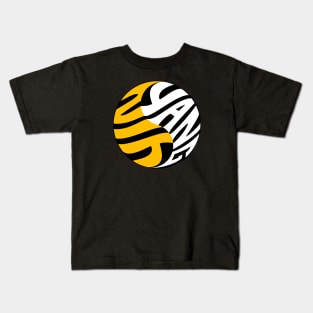 Yin Yang Art Kids T-Shirt